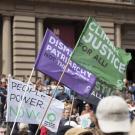 climate justice protest